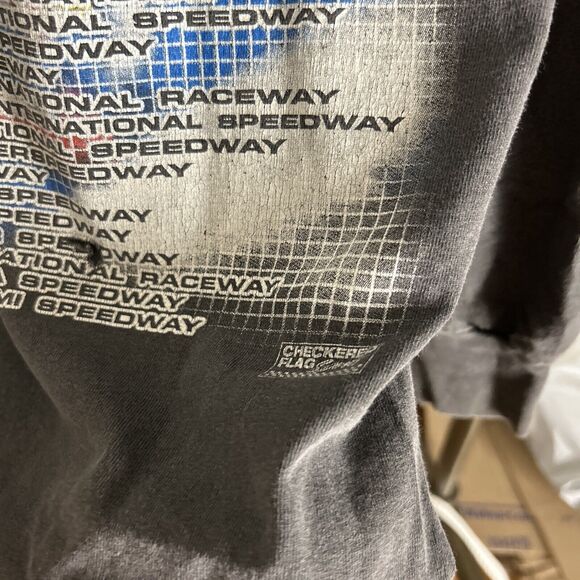 Vintage Nascar Winston Cup Series 2003 Mens Graphic Long Sleeve Shirt Black M - Picture 7 of 10